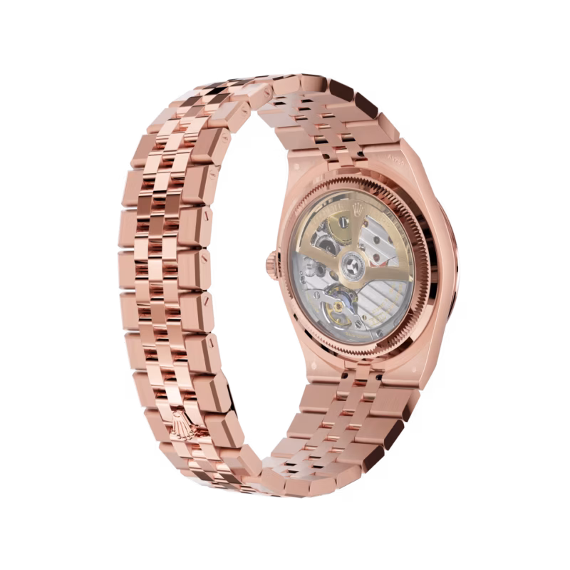 Rolex Land-Dweller 40  Oyster, 40 mm, Everose gold and diamonds  Reference 127385TBR - Image 5