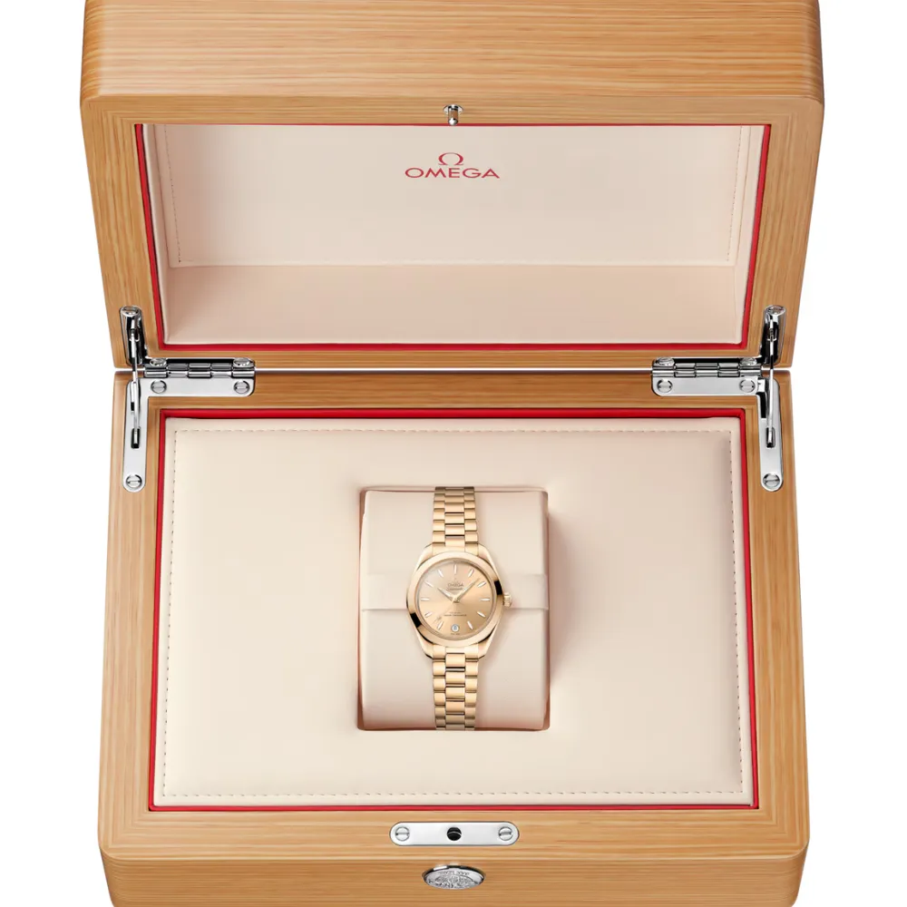 Seamaster Aqua Terra 150M 30 mm Moonshine Gold Ref. 220.50.30.20.08.001 - Image 8